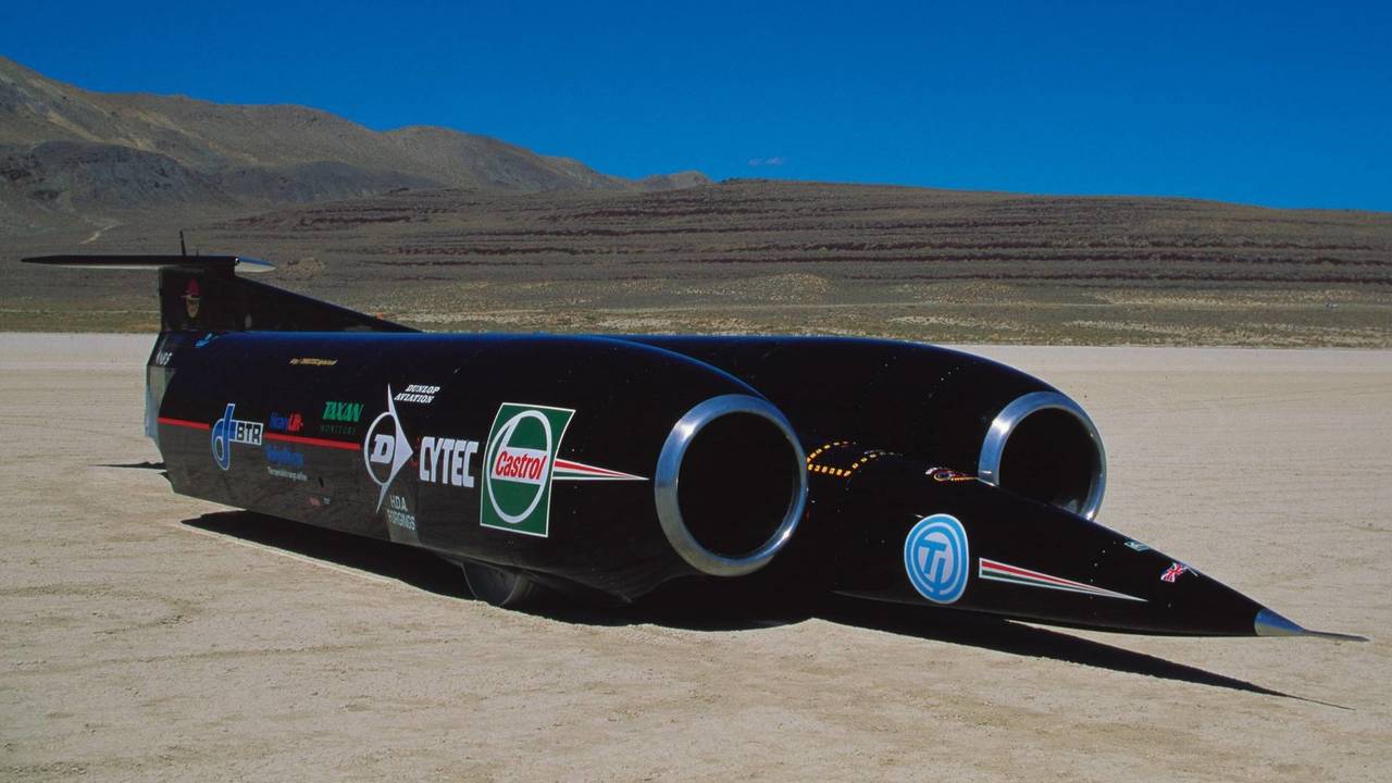 Thrust SSC in 1997