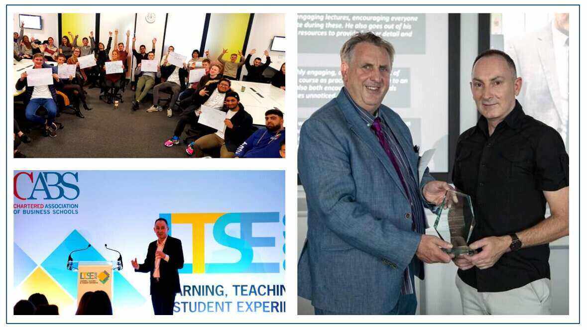 Speaking at a national conference and receiving an Excellence in Teaching Award 