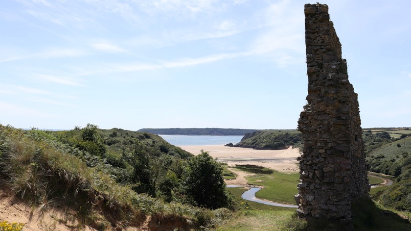 Pennard castle 