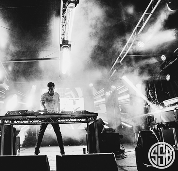 Netsky performing at Summer Ball