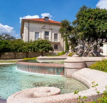 Fountains at UT Austin