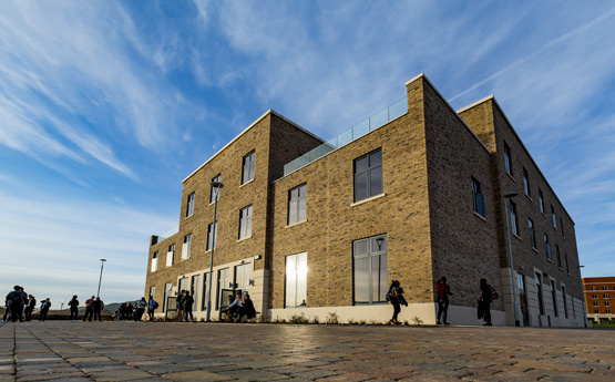 Academic Building Rear Entrance