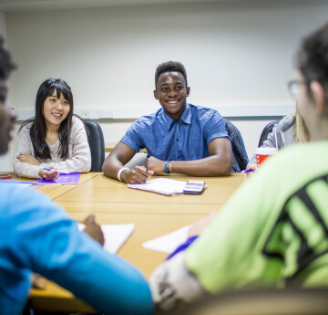 Students in a seminar