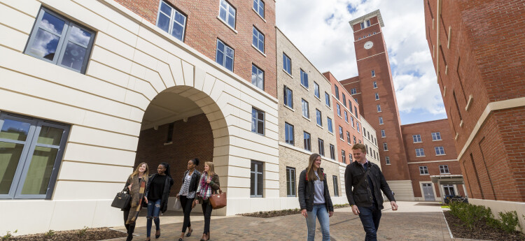 Walking passed accommodation