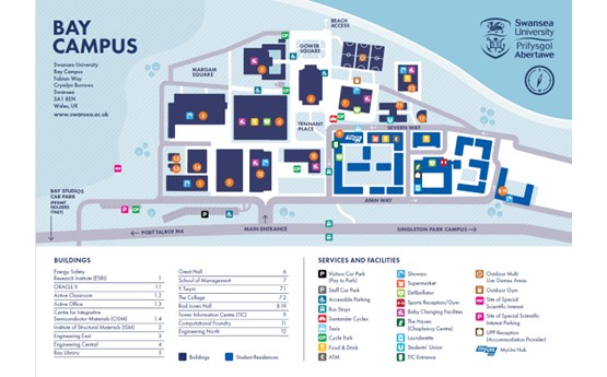 Bay Campus Map 