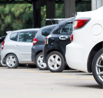 Image showing cars parked.