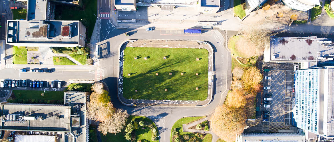 Singleton campus aerial image