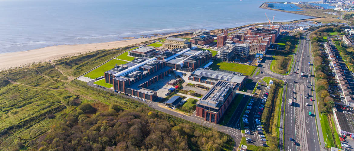 Bay Campus aerial image